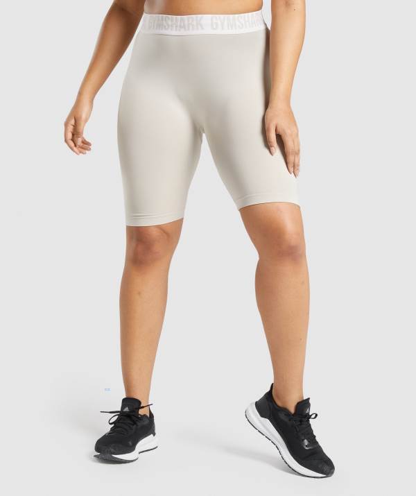 Damske Šortky Gymshark Fit Seamless Cycling Siva | GK6109738